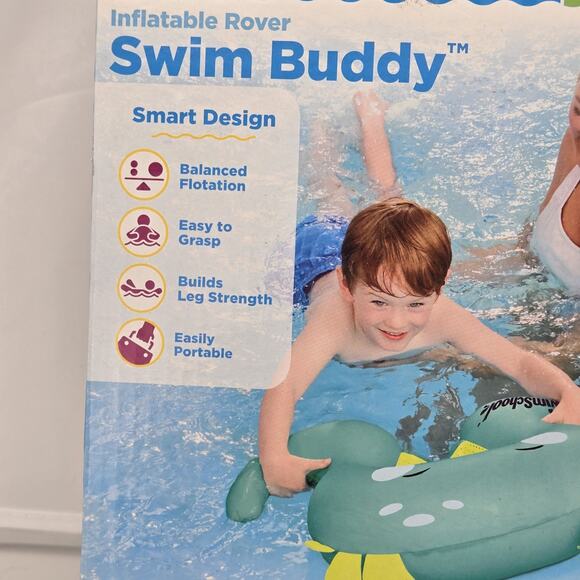 SwimSchool Inflatable Rover Swim Buddy Level 3 Float 22in New Beach Pool - Picture 2 of 7